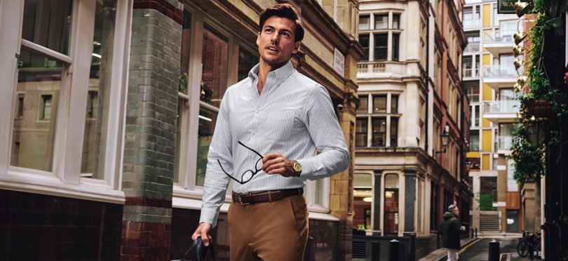 Bügelfreie Hemden von Charles Tyrwhitt