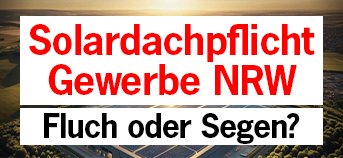 Bild zum Artikel Solardachpflicht NRW